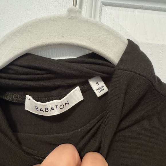 Babaton Charcoal Long Sleeve Top - Picture 2 of 3